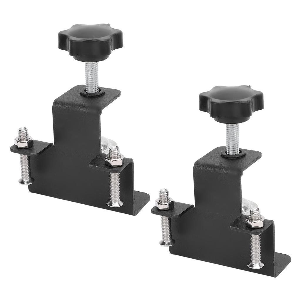 2PCS   Cabinet Clamp Stainless Steel Anti Slip Drawer Front Installation Clamps for Accurate Positioning Woodworking