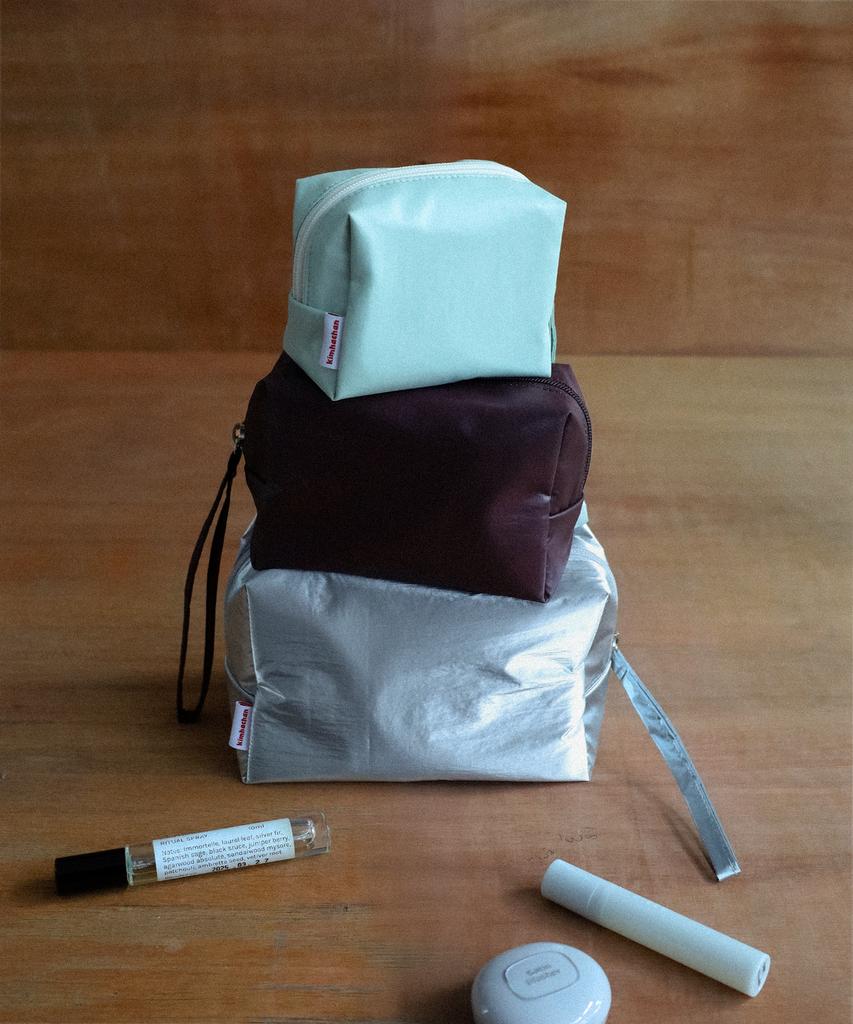 Kimhachan Soft Square Pouch - 3 Colors X S Size