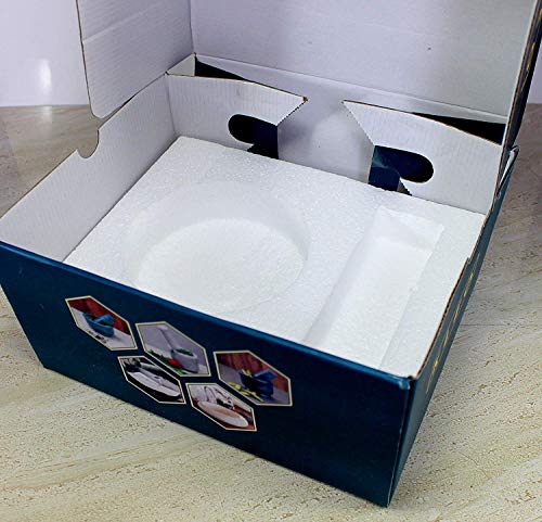 KLEO Steinmörser & Stößel (Extra klein) Ingwer, Medizinische Tablettenmühle Zerstoßer - (3 Zoll) (Braun)