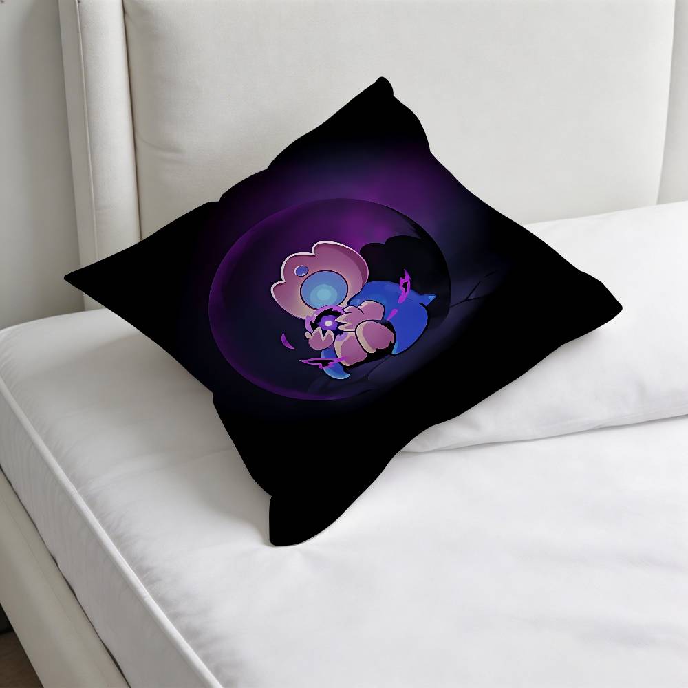 Hot Game SSlay the Spire Square Pillow Cover Decorative Throw Pillow Case for Sofa Couch Bed Home Car Living Room Decoration
