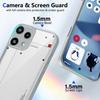 Custodia per Nothing Phone 3A Lite con Air Cushion, Paraurti in Silicone Antiurto, Cover Posteriore Trasparente Opaca, Custodia Rigida per Nothing Phone 3A Lite 5G