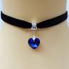 Collane girocollo regolabili chic in similpelle stile vintage gotico in velluto per donna