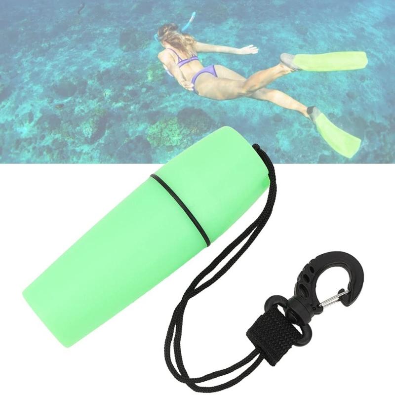 Dry Storage Box with Lanyard Hook Kayak Sealed Bottle Water Resistant Diving Seal Box for Swimming