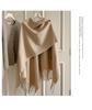 Cozy Wool Tassel Shawl for Women – Autumn/Winter Photography Cloak
