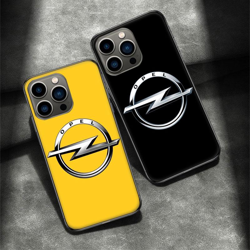 Opel Astra Logo Phone Case For Apple Iphone 16 15 Plus 13 12 Mini 16E 11 14 Pro Max X XS XR 8 7 SE 2020 Cover Shell Coque Silico