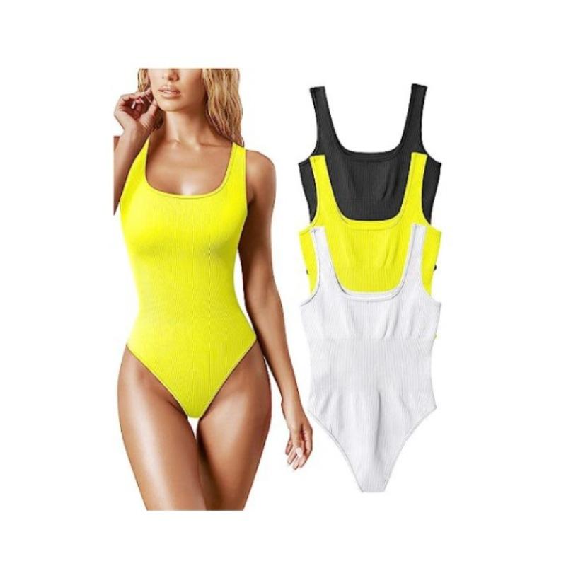 Summer Women's U-Neck Sleeveless Vest Tights
