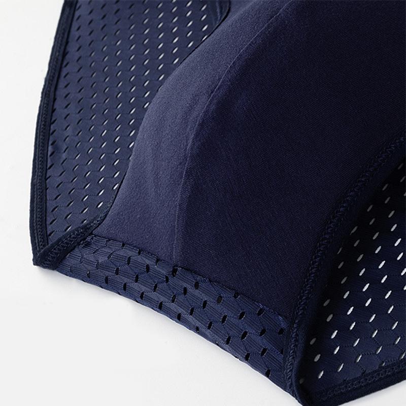 Quick-drying Mesh Ice Silk Men's Briefs for Men's Modal Breathable Summer Refreshing Mesh Pants Ultra-thin