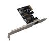 PCIe Netzwerkkarte 10 100 1000Mbps Auto-Negotiate Halb/Vollduplex Gigabit-Ethernet-Karte für Computer-Server