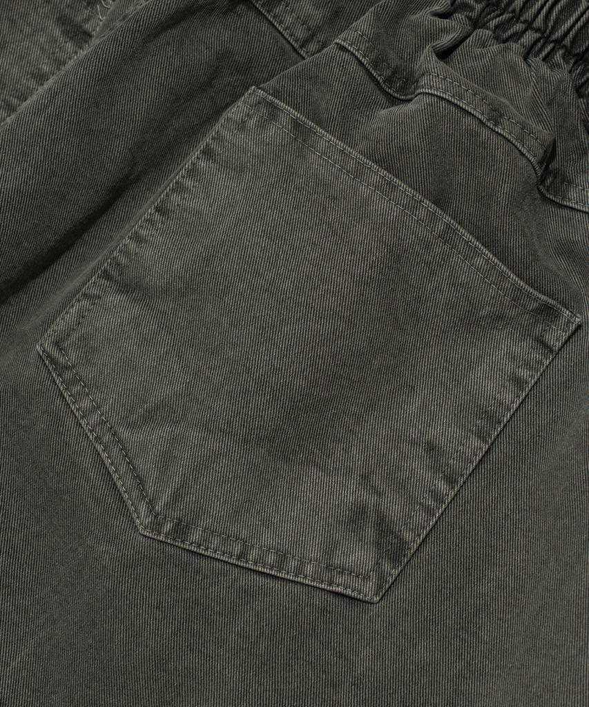 CARGOBROS High Curved Pigment Pants (Khaki)