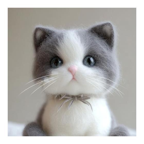 TEHAUX Simulated Cat Whiskers, Realistic Animal Whisker Parts for Crafts, Long and Soft White Whiskers for Needle Felting, DIY Craft Doll Plush Toy