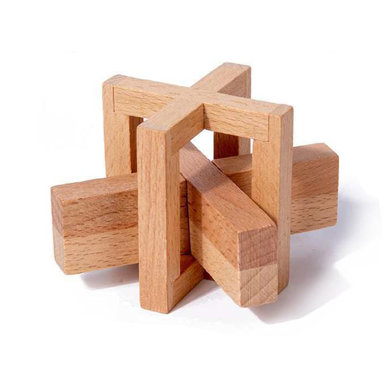 WeiCheng Luban Lock Puzzle Unlock Interlock Game IQ Test Brain Teaser for Mental Challenge Educational Toys Kids Adults