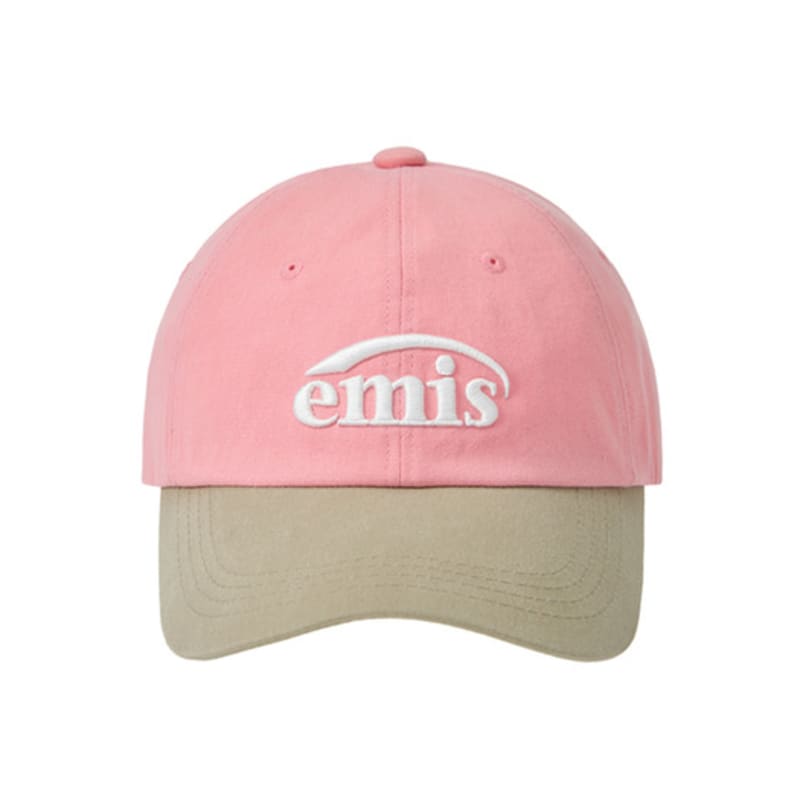 

EMIS NEW LOGO MIX BALL cap(RENEWAL)-BEIGE/pink BEIGE_pink