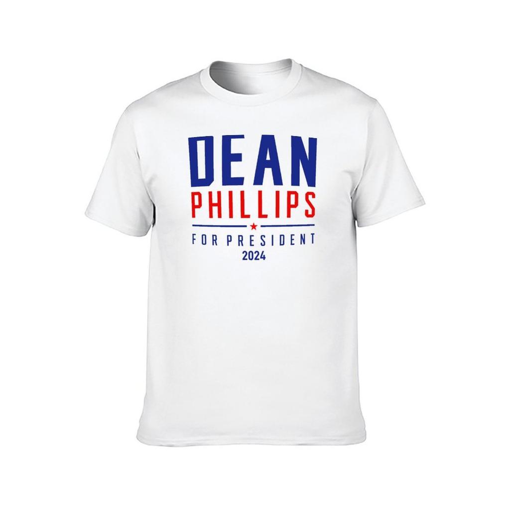 Dean Phillips 2024 For President TShirt t shirts for man graphic tees funny t shirts cotton TShirt