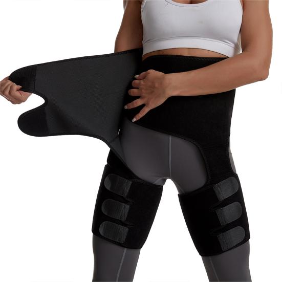Trymer na uda Kształtujący pas biodrowy Korset neoprenowy Treningowy Fitness Kształtujący pas