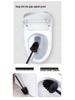 Floor-Standing & Wall-Mounted SUS304 Stainless Steel Toilet Brush Holder Set