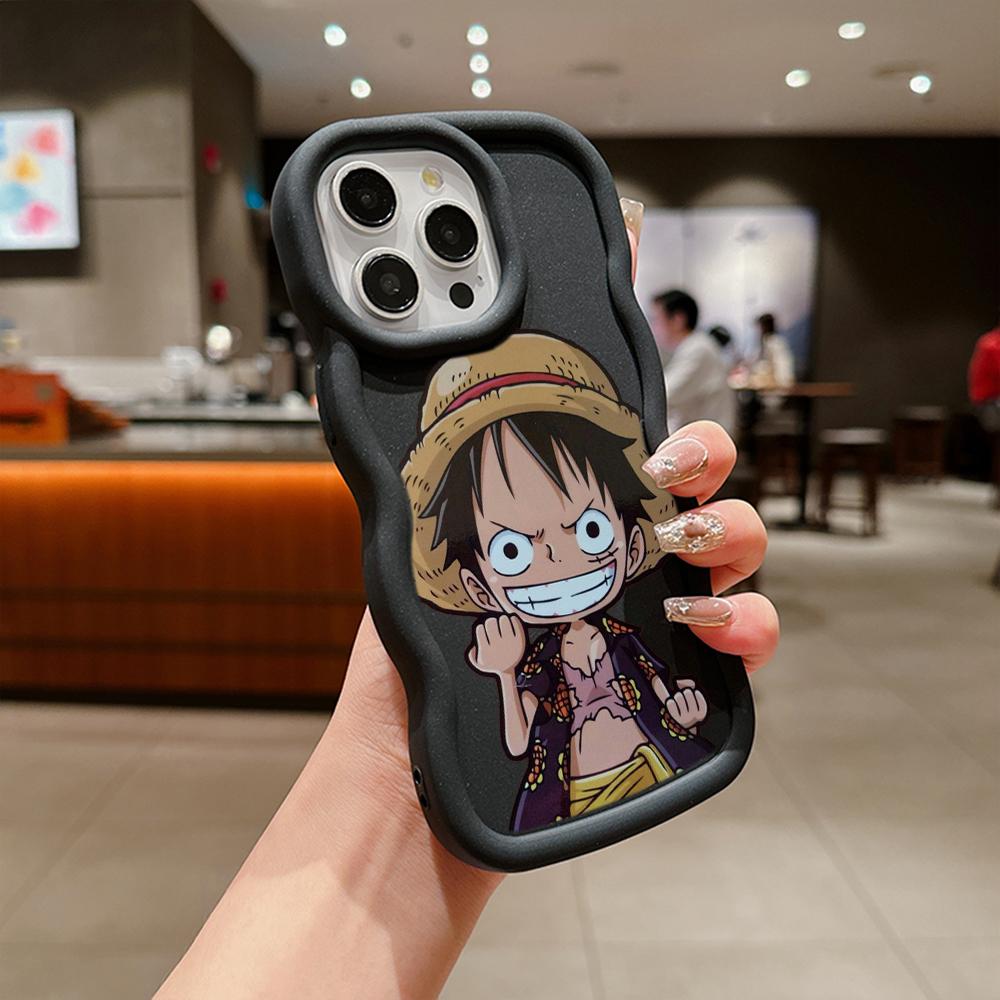 LZ28 One Piece Luffy Gear 5 Silicone Phone Cases for Samsung A15 A16 S23 FE S24 Ultra A34 A54 A14 A55 Motorola G32 E14 OnePlus Soft Cover