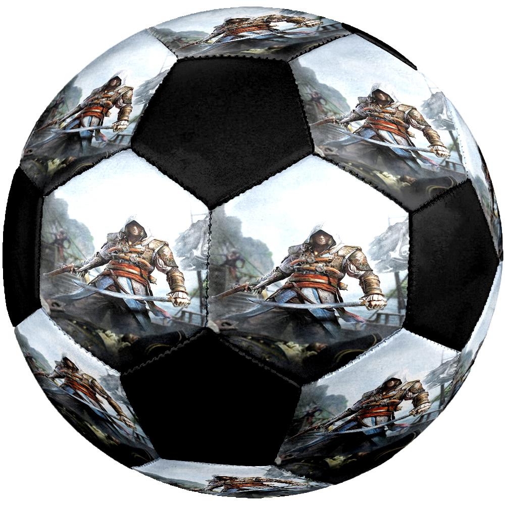 Assassin's Creed Theme Size 5 Soccer Ball, Suitable for Both Indoor and Outdoor Matches, a Gift Suitable for Everyone.