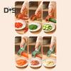 Cortador Manual de Frutas Picador de Verduras Portátil Creador de Ensaladas con Pelador Cortador de Cocina Multifuncional para Rábano Zanahoria Pepino