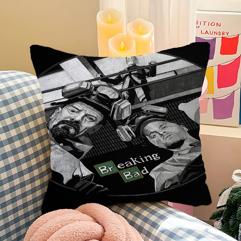 Classic Movie Breaking Bad Pillow Gift Home Office Decoration Pillow Bedroom Sofa Car Cushion CoverPillow Case