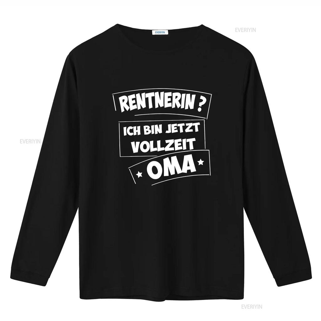 Rentnerin Ich Bin Jetzt Vollzeit Oma Rente Womens T Shirt Stylish and Comfortable vintage Washed Stretched homme