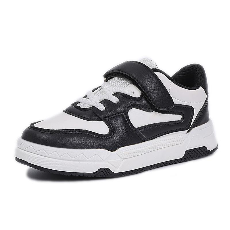 

Casual shoes leather surface new middle school children 24 students Velcro boys children sports shoes primary and secondary school students spring 39