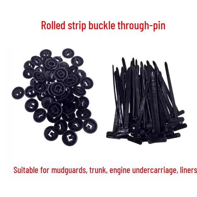 Multi-Purpose Cable Tie & Retainer Set for Underbody Shields, Fenders, Mudguards, and Trunks