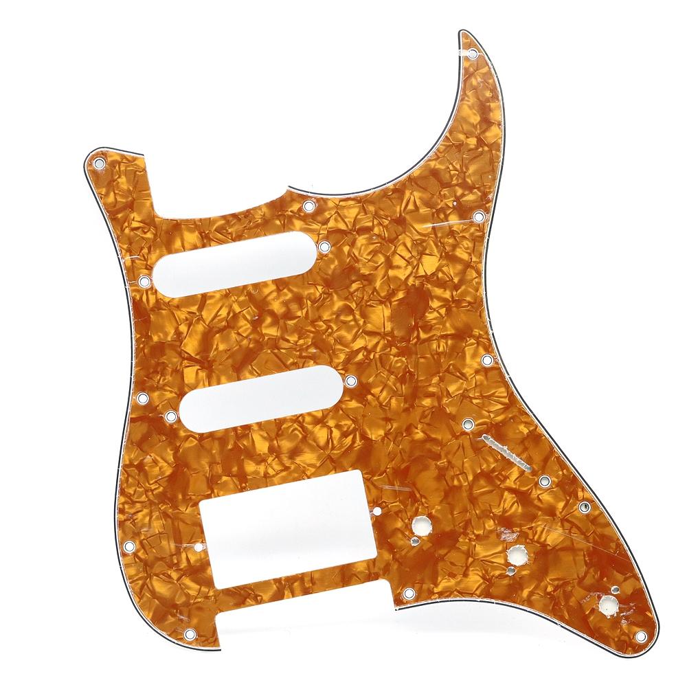 1pcs Electric GuitarPickguard PVC 3Ply SSH Pickguard Guitar Scratch Plate With Screw for ST Guitar