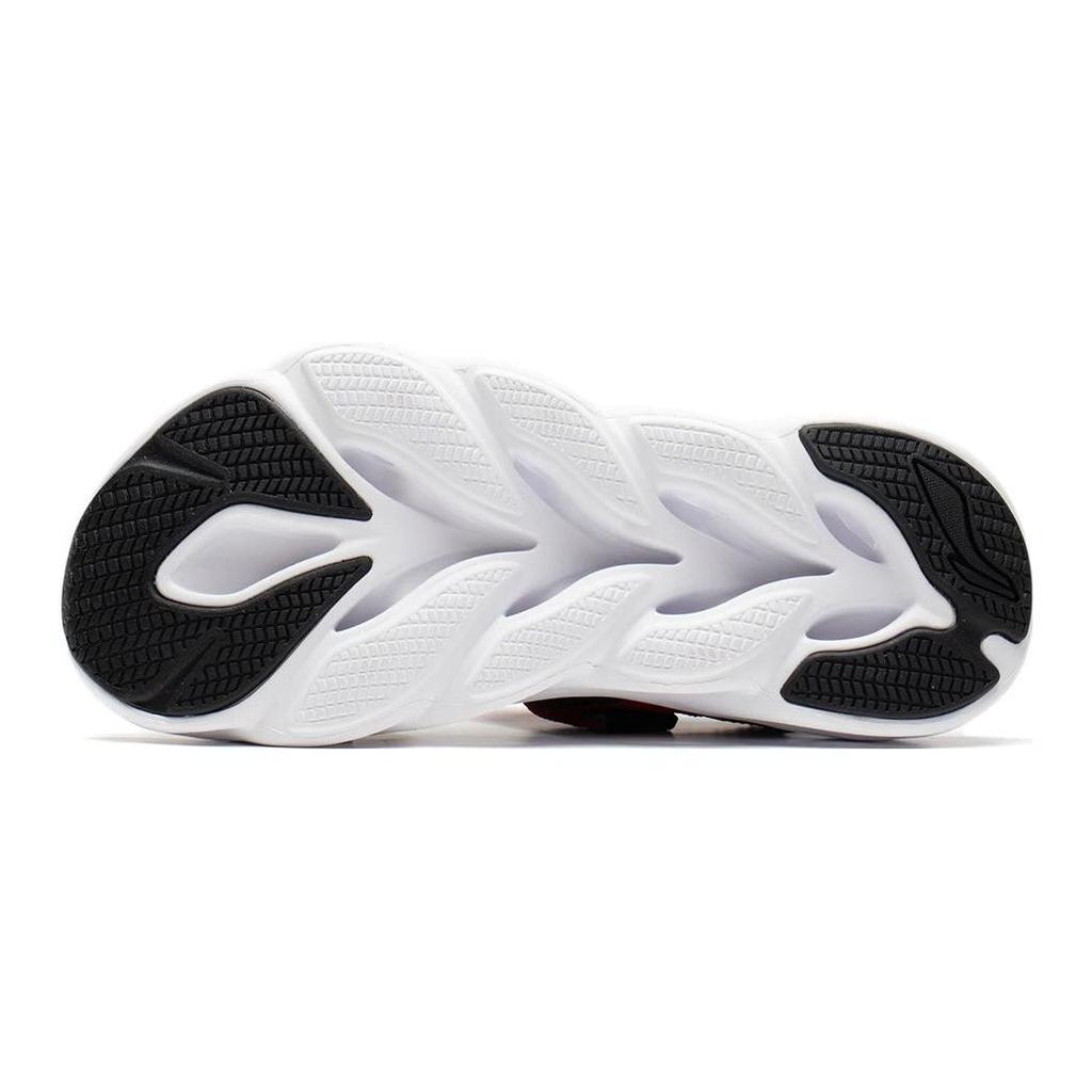 Li Ning Arc 1.0 Comfortable Versatile Shock Absorbing Childrens Sandals Kids Sandals Black Red YKUS004-3