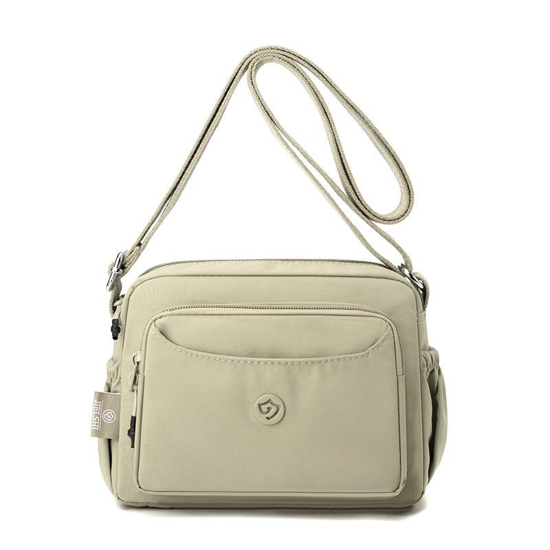 Nylon Cloth Bag Summer New Women's Bag Fashion Multi-layer Women's Casual Mother Bag Shoulder Messenger Bag