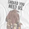 Labyrinth Womens/Ladies Should You Need Us T-Shirt