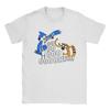 Lustiges Rigby und Mordecai T-Shirt für Herren O-Ausschnitt 100% Baumwolle T-Shirts Kurzarm-Tees Druckkleidung