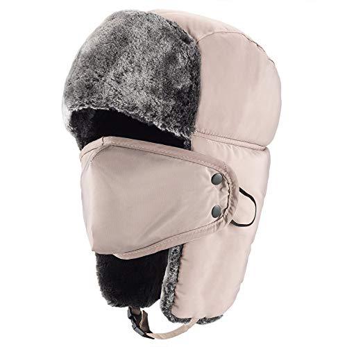 New men's and women's Lei Feng hats, cold-proof ski hats, thickened warm hats, windproof masks, ear caps