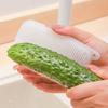 Silicone Vegetable Cleaning Brush Scrubber for Food Potato Scrubber Veggie Brush Vegetable Scrubber Cleaning Accessories