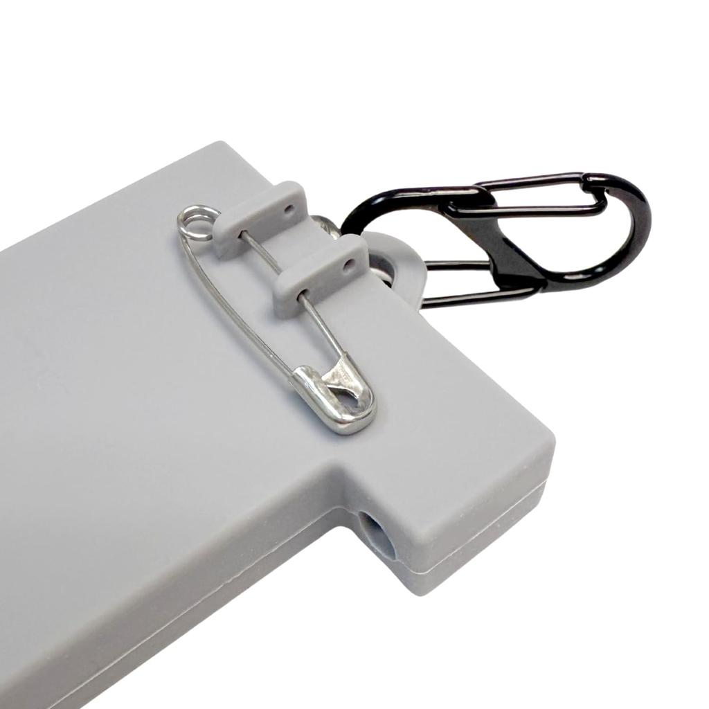river peak Stream Tag Dual Retractor (04_Navy Blue)