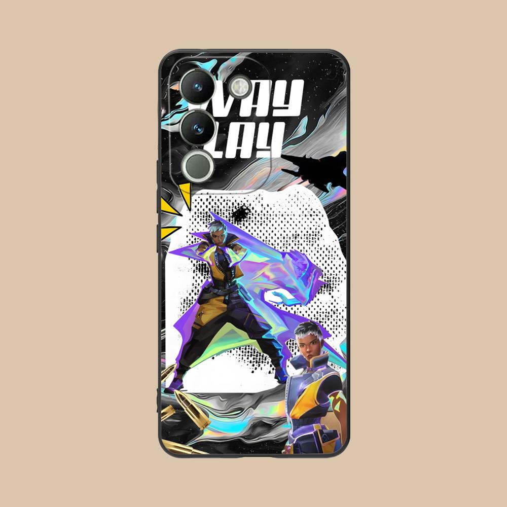 Valo Waylay Phone Case for VIVO V60 V50 V40 V30 V29 V27 V25 V23 Pro Lite 5G Soft TPU Shockproof Cover