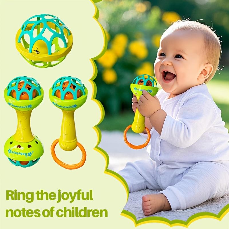 Childlike Hand Cranked Bell, Suitable for 0-3 Year Old Babies, Soothing and Hearing Development Toys, Newborns, Thanksgiving Holiday Gifts