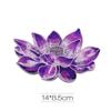 New DIY Lotus Flower Patch Clothes Wedding Dress Accessory No Glue Sew On Patches Embroidered Patches