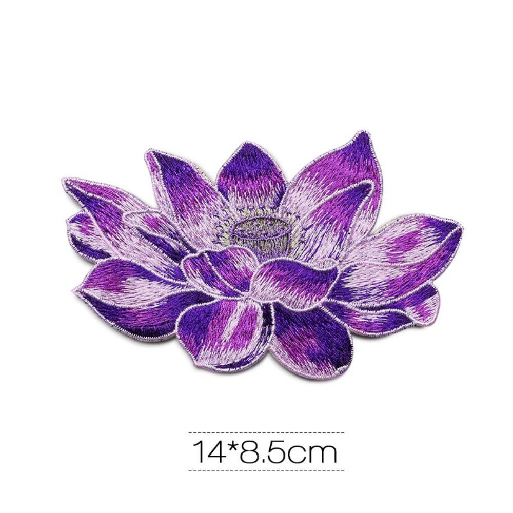 

Одежда Свадебное платье Аксессуар Вышитые нашивки DIY Вышивка Наклейки Мягкие Пришивные нашивки фиолетовый