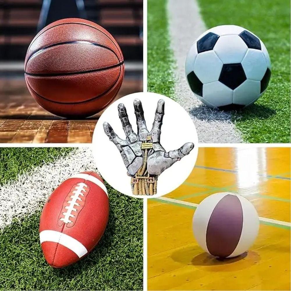 Creative Basketball Stand Wall Mounted Background Pendant Basketball Storage Rack Living Room