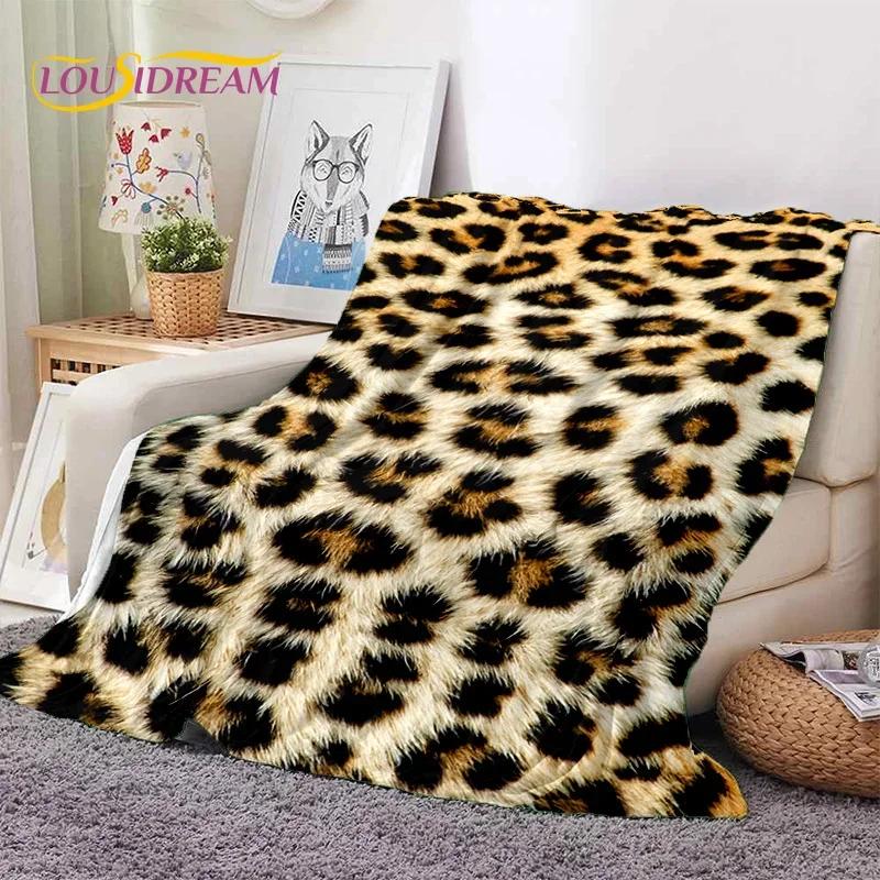 3D Colorful Zebra Stripe Leopard Tiger Soft Flannel Blanket for Bed Bedroom Sofa Picnic,Throw Blanket for Cover Outdoor Nap gift