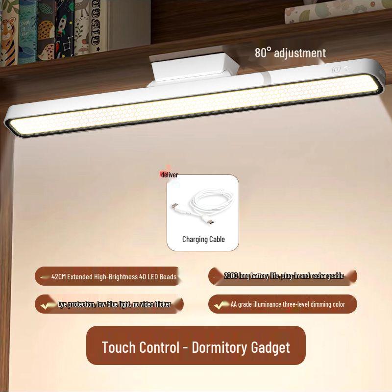 

Adjustable Magnetic Desk Lamp with Long Battery Life and Eye Protection for Students