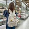 Student Schoolbag Women's Knitter Backpack