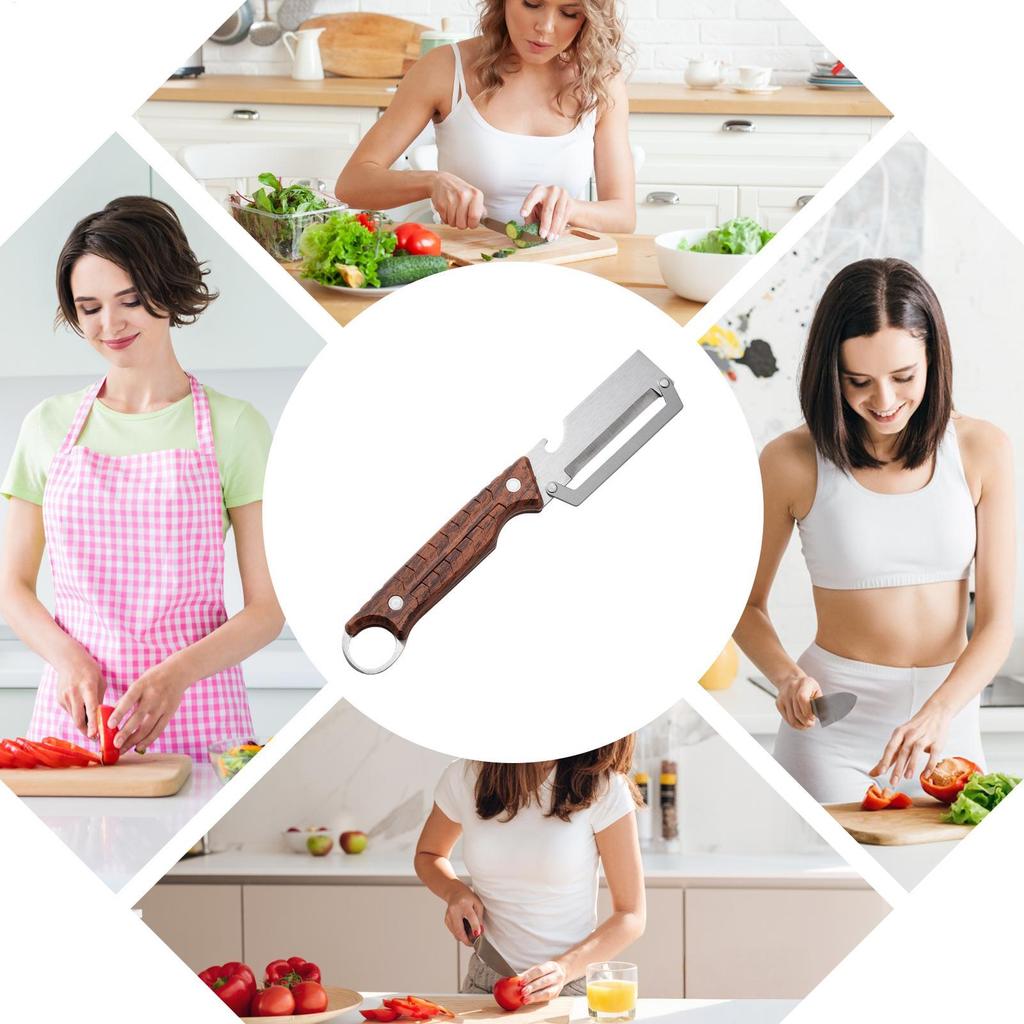 Carrot Peeler Stainless Steel Multifunctional Portable Hand Peeling Tool Carrot Potato Vegetables Kitchen Peeler for Salad Food