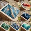 Marble Coffee Cup Ironing Mat Modern Art Texture Drying Mat Kitchen Counter Coffee Bar Drain Mat