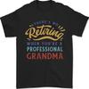 Mens Funny Retirement Grandma Professional 100% Cotton T-Shirt