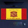 Spain Football Team Color Mouse Pad Large Gaming Table Cushion Non-slip Laptop Tablet Big Mousepad XXL Mat Mini PC Playmat With Lock edge