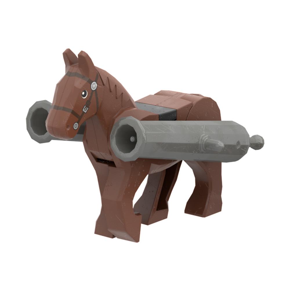 

MOC Medieval Cannon Building Block Фигурки Аксессуары Пиратский корабль Остров Набор Тюрьма Транспорт Карета Кирпичи Игрушка