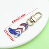 Retro Alloy Denim Boots Keychains & Charms: Unique Women's Accessories
