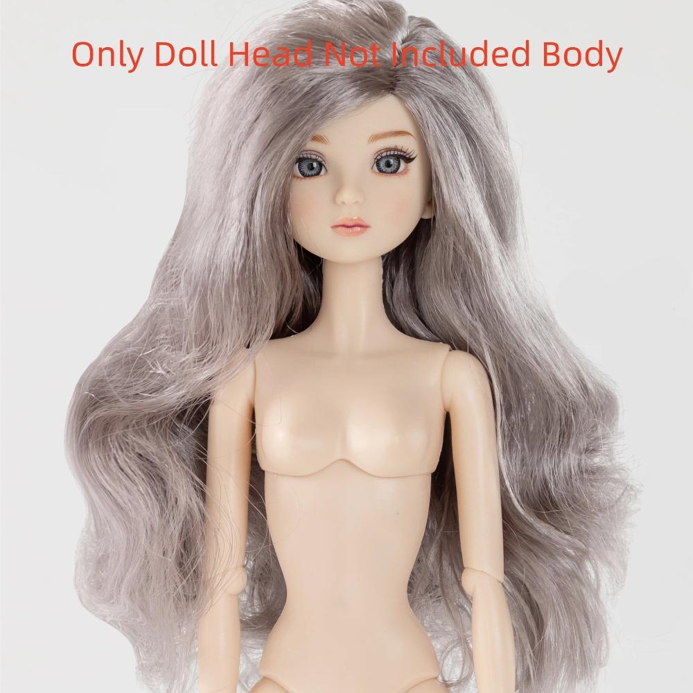 Joint Movable Supermodel Doll Body Curly Hair Doll Body Realistic Make-up Doll Head Play House
