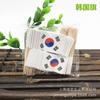 100Pcs Disposable Flag Toothpicks, Food Picks with Mini Flags for Fruit Cocktail Cake Steak, Bar Party Decorative Skewers